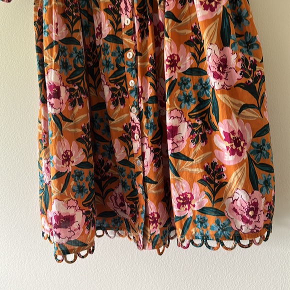 TopShop Mini Floral Dress - Picture 9 of 11